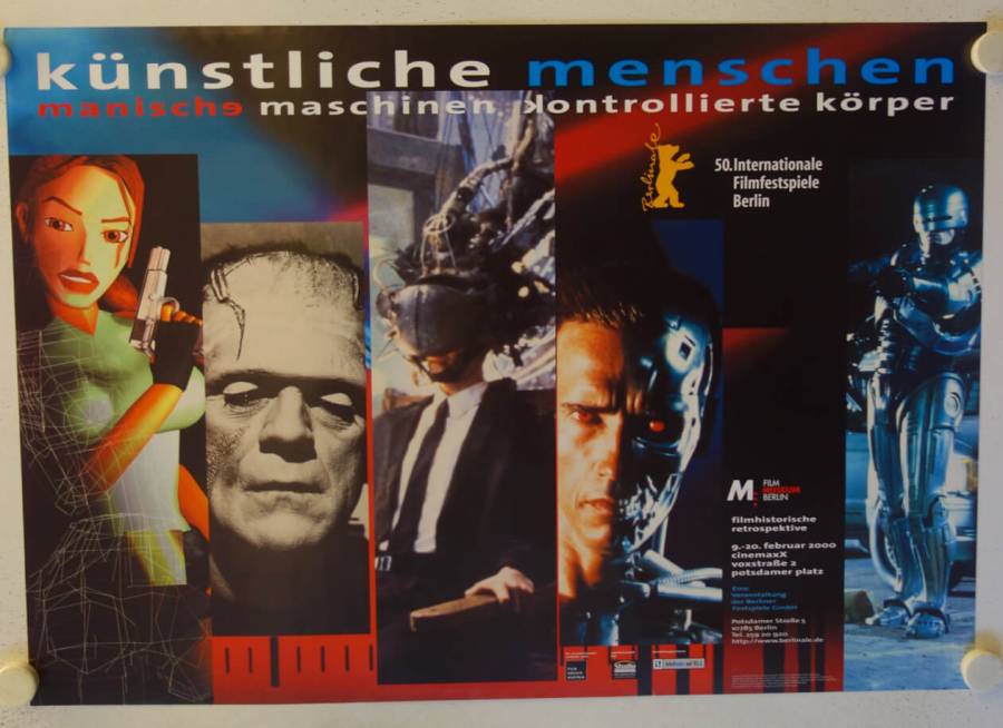Kuenstliche Menschen Manische Maschinen Kontrollierte Koerper original release german film festival poster